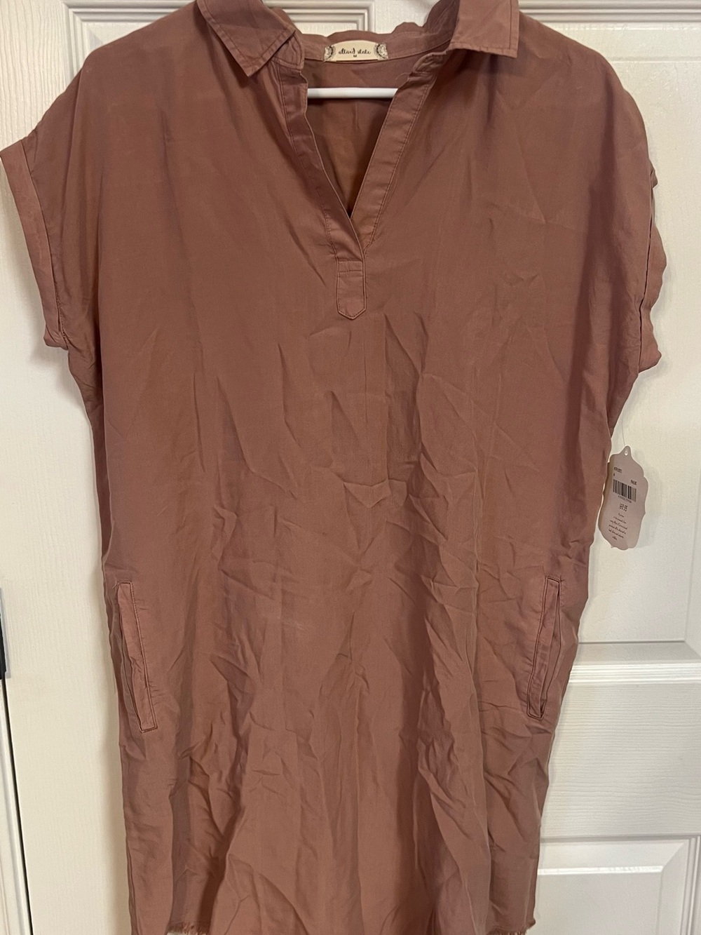 Altar'd State Mauve Shift Dress